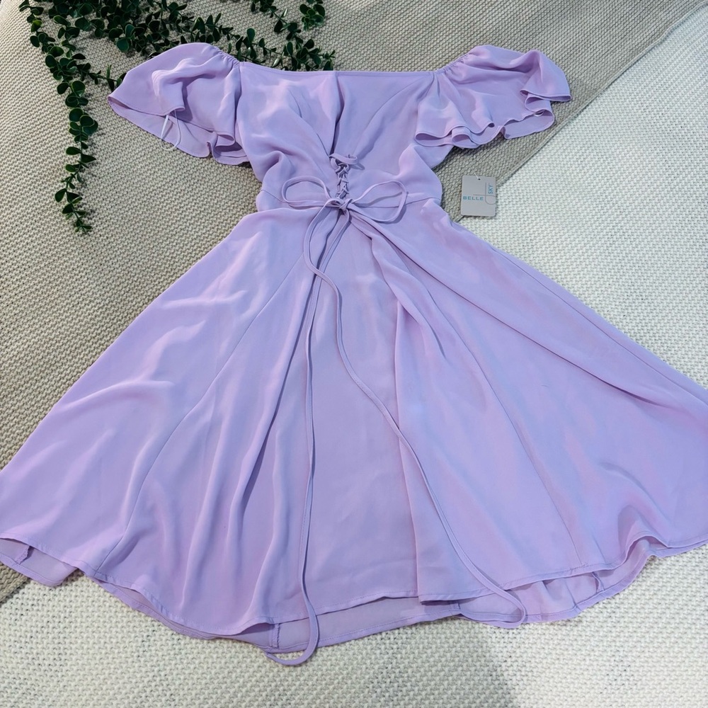 Lilac Belle & Sky Dress